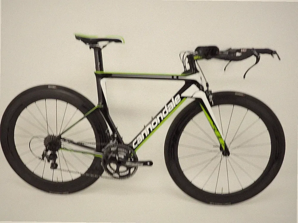 2016 Cannondale Slice 105 Time Trial Triathlon Bike 54cm Rim Brake Carbon Wheel
