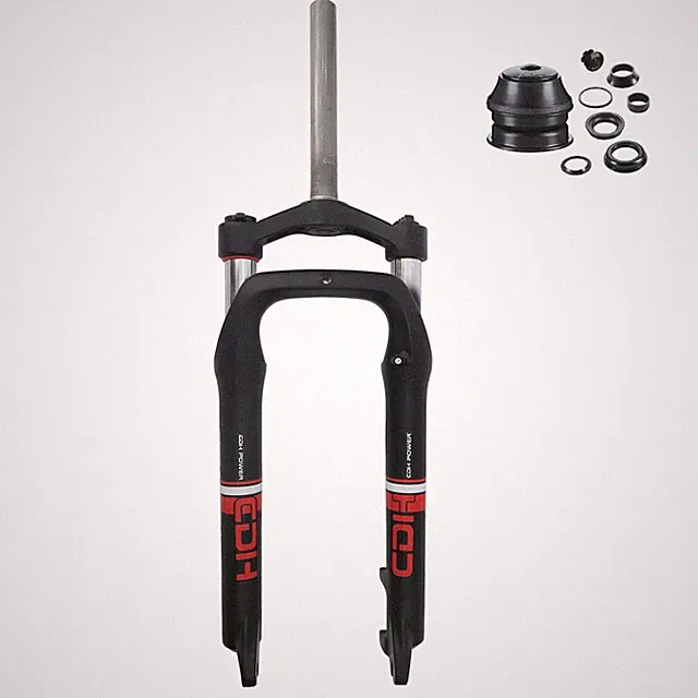 26X4.0" Fat tire Bike Fork Suspension Fork & Headset for Beach Snow Bike, E-bike