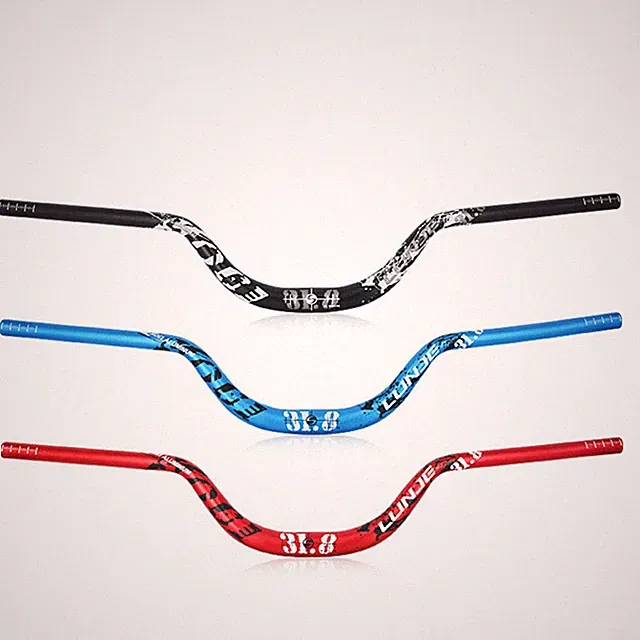 31.8 Mountain Bike Handlebar Aluminum MTB Swallow Riser Bar 720mm Big Angle USA