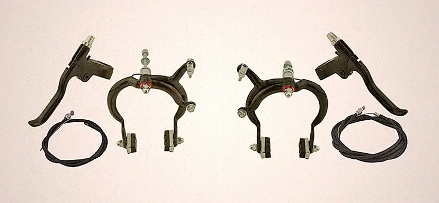 ALTALINE 1080 ALLOY FRONT OR REAR BRAKE BLACK BEACH CRUISER BICYCLES.