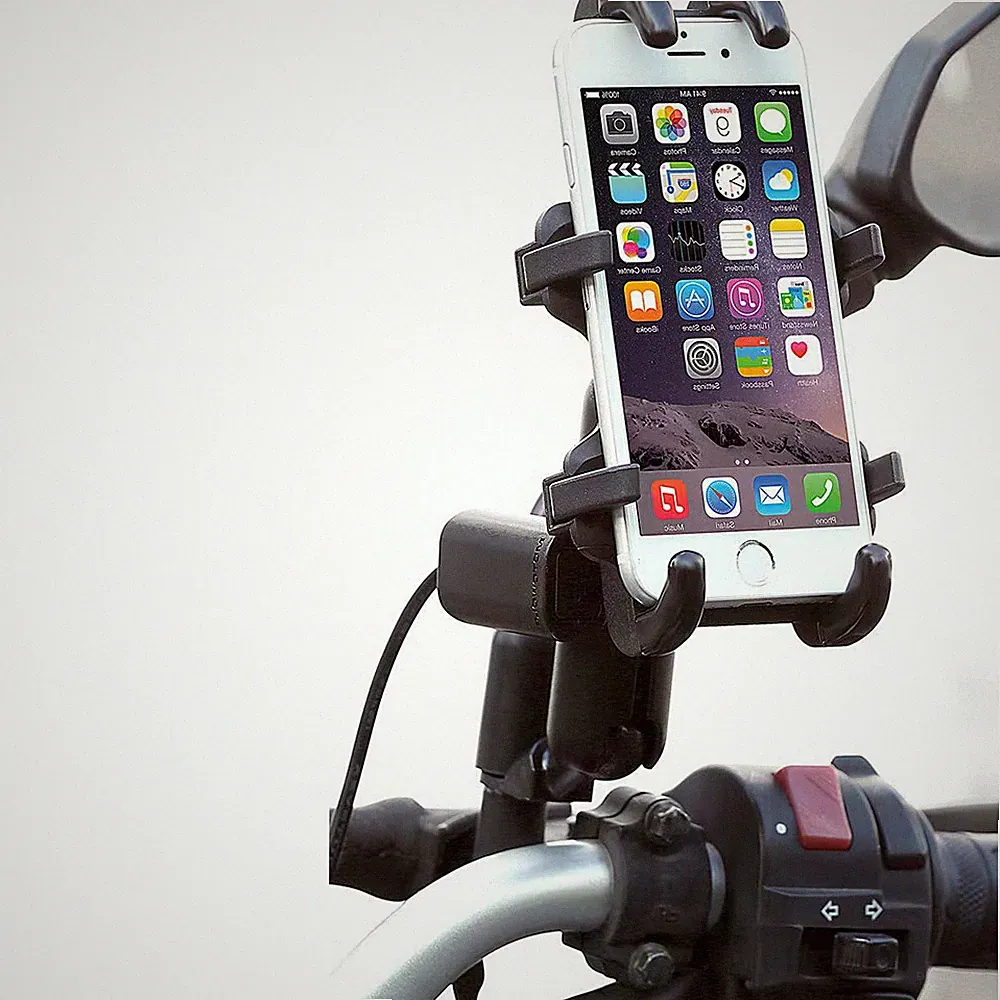 Aluminum Bicycle Holder Motorcycle Handlebar Phone for Harley Davidson Touring