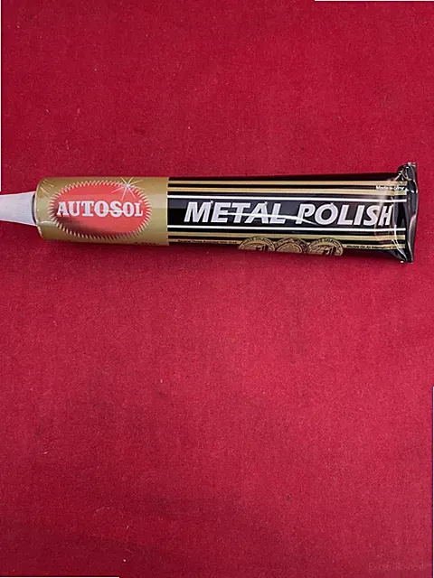 Autosol Solvol Metal Polish Shine Cleaner Protect Remove Rust Chrome Brass Steel