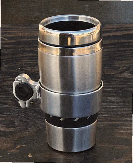 Bicycle CUP HOLDER Coffee Travel Mug Drink Vintage Schwinn Cruiser Beach Bike