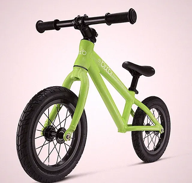 Bixbi Balance Bike Pear Green Kids Aluminum Toddler Training Bicycle New In Box