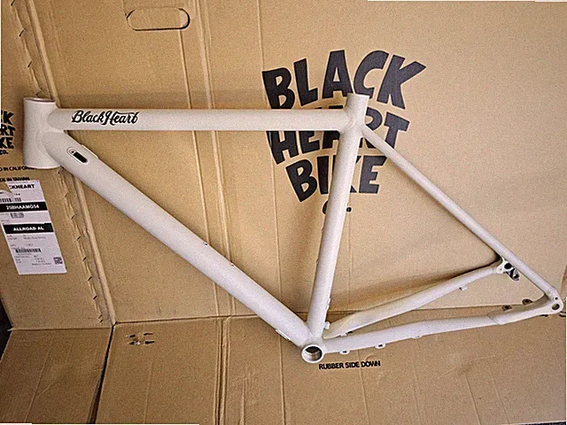 Black Heart Allroad Aluminum Bike Frame Size 56