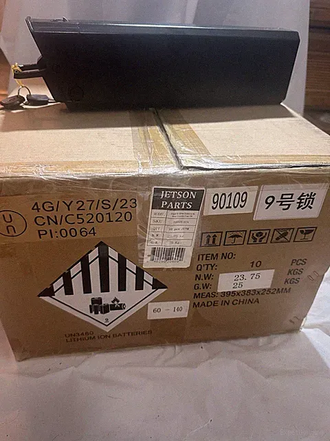 Brand New With Keys Jetson HA318 PJHAZE-BTK Genuine Haze 48V 7.5Ah