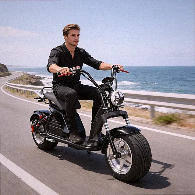 citycoco 18 Inch Fat tire Electric Motorcycle 4000W Motor Max Speed 70-75 KM/H