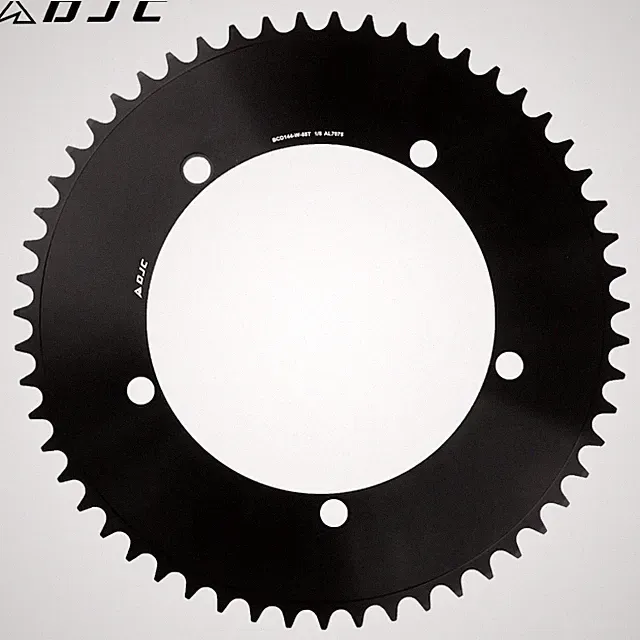 DJC 144BCD Round Chainring Fixed Gear Track Bike Fixie Single 1/2*1/8 47T to 64T