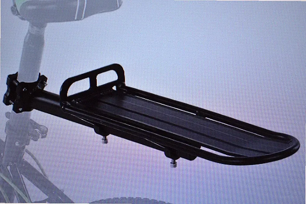 Ebriche Bike Cargo Racks Retractable Aluminum Alloy Bicycle Rear Seat Post Rack