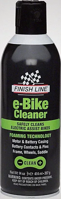 Finish Line Ebike Cleaner 14oz Aerosol Black