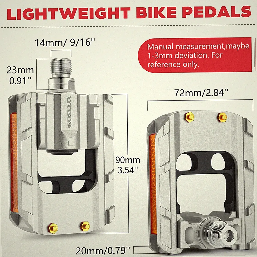 Foldable bicycle pedals, for folding bike , room saving pedals, aluminum made