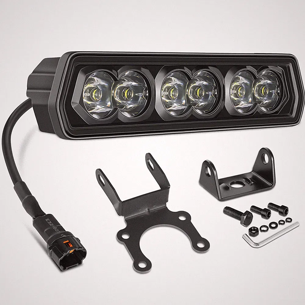 For E-Bike Bicycle Headlight Front LED Light Bar Ultra-Bright LED 6000 Lumens 6"