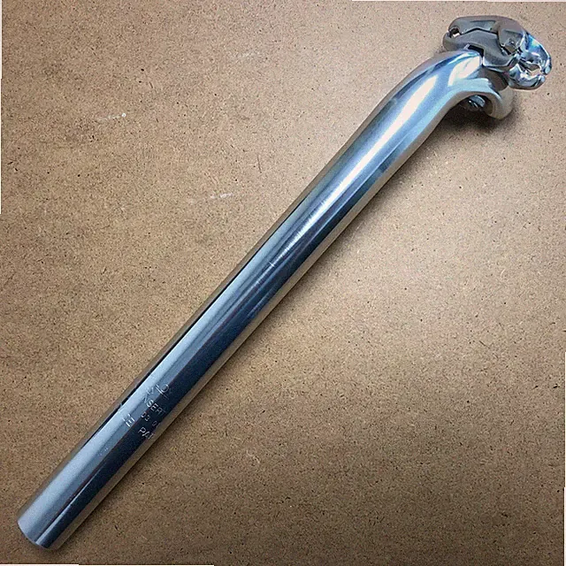New KALLOY Bike Bicycle Alloy Seat Post 25.4-31.6mm Length 400mm No Logo Silver