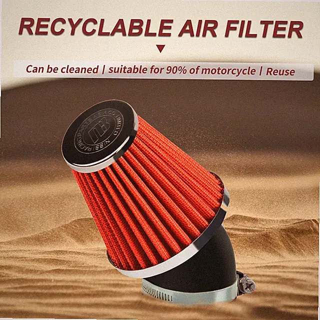 NIBBI 41mm 42mm 43mm Water Proof Air Filter Pod Cleaner Pit Quad Dirt Bike Buggy