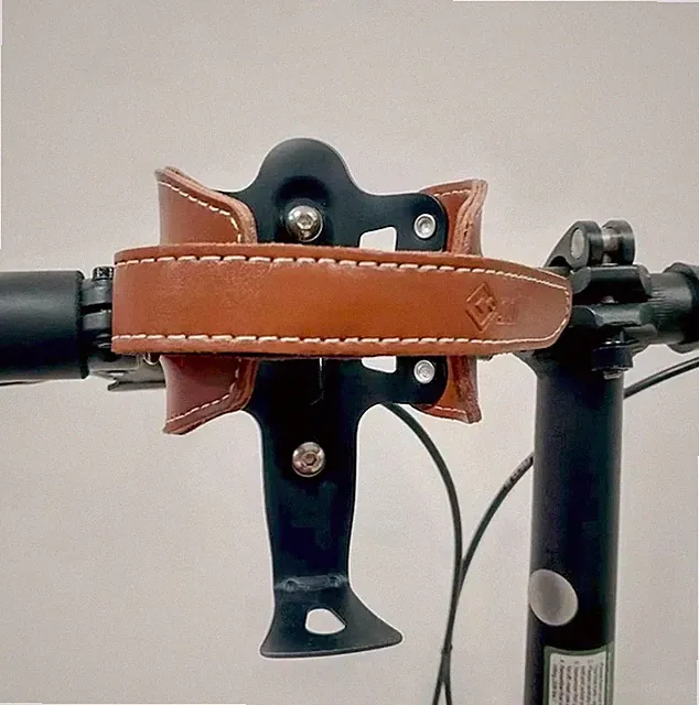 ODI Retro Cowhide Aluminum Bicycle Bottle Cage Adjustable Water Cup Holder