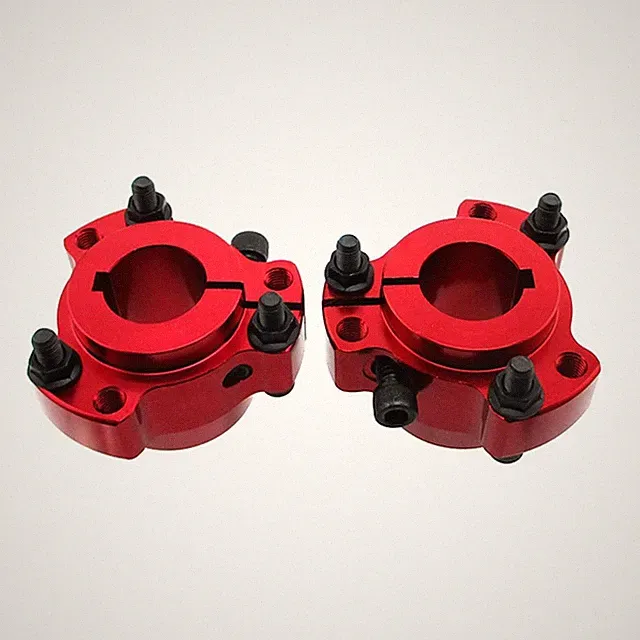 Ouyunou Lightened Billet Aluminum 1" 25mm Bore Rear Wheel Hub 1/4" Bolts For Go