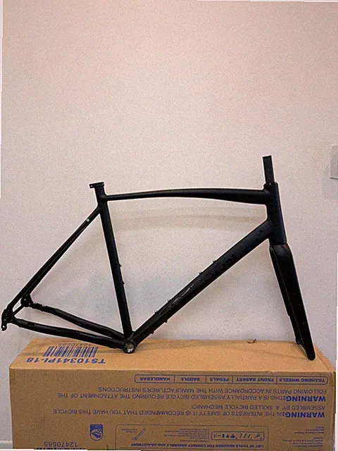 Poseidon X Gen 2 Thru-Axle Frameset – XXL – Black – NOS Take-Off – Never Ridden