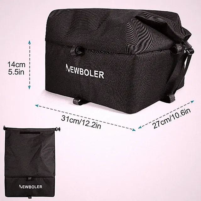 Rear Bike Basket Bicycle Cargo Rack Bag Large Capacity Fron E-Bike Basket Bike B