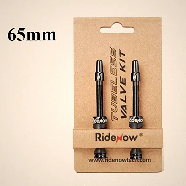 Ridenow-Aluminum Alloy Bicycle Presta Valve Tubeless Road MTB Gravel Bike 45/65/