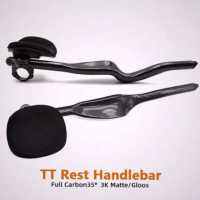 Road Bike Triathlon Time Trial Full Carbon Matte/Glossy Rest TT Aero Handlebar