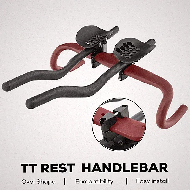 Road Bike Triathlon Time Trial Handlebar Full Carbon Bicycle Rest TT Handlebars