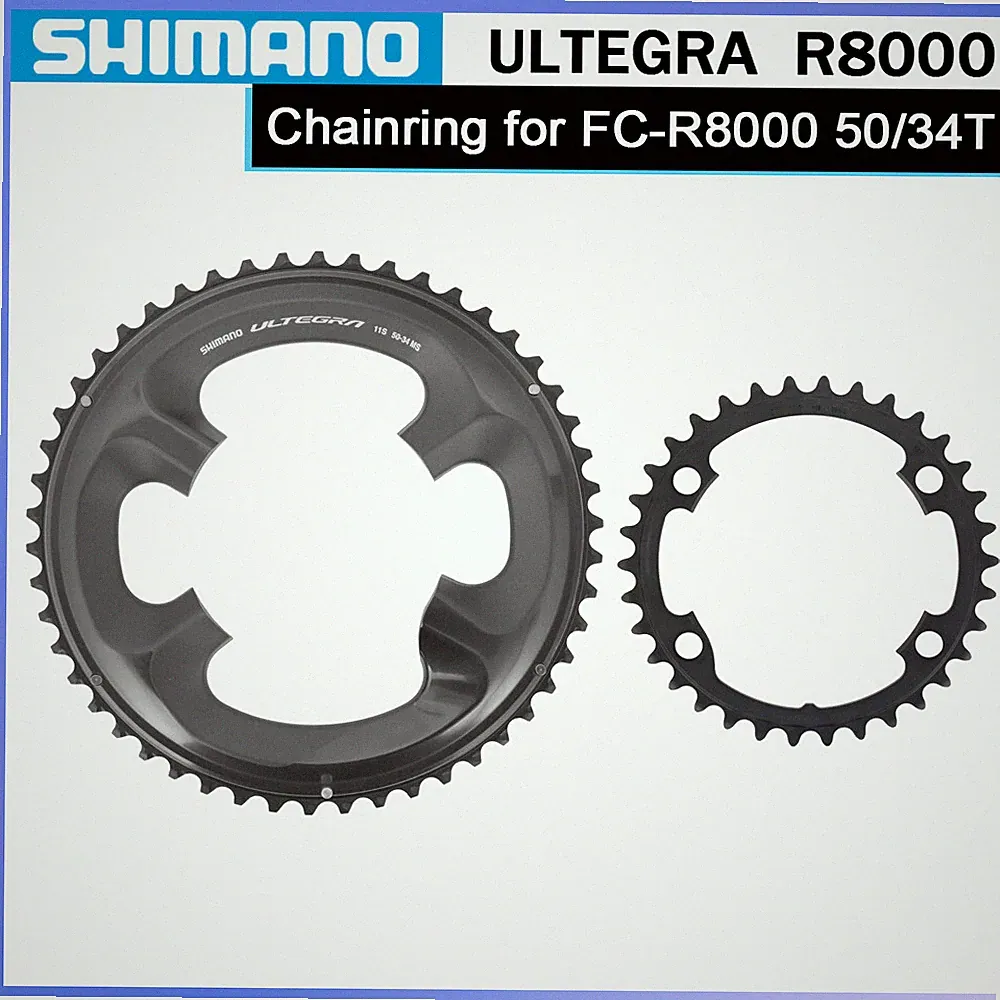 Shimano Ultegra FC-R8000 Bike Chainring Set 2x11-Speed 50/34T Cyclocross Gravel