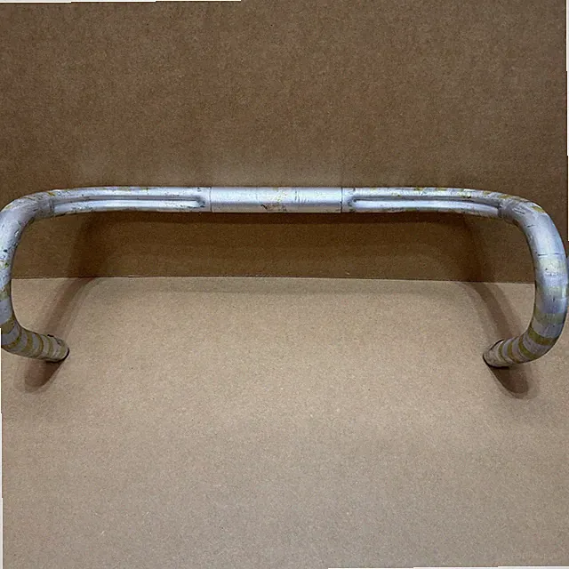 Silver Aluminum Deep Drop 44cm x 26.0 Road Bike Drop Bars Handlebars