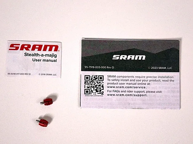 SRAM Stealthamajig Hydraulic Disc Brake Hose Kit 2 Hose Barbs 2 Fittings Bicycle