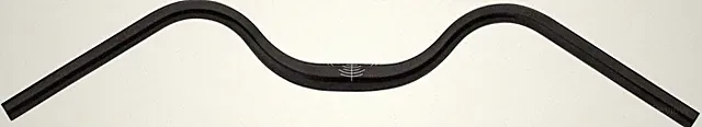 Surly Terminal Riser Handlebars - 31.8mm clamp, 735mm wide, 40mm rise, 34° sweep