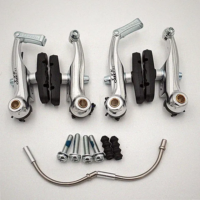 Tektro RX1 CX Mini V-Brakes Canti/Calliper Cyclocross Front +Rear 22.2mm,Silver