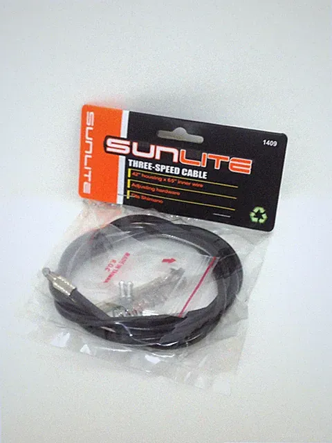 THREE 3 SPEED BIKE SHIFTER SHIFT CABLE FOR SHIMANO