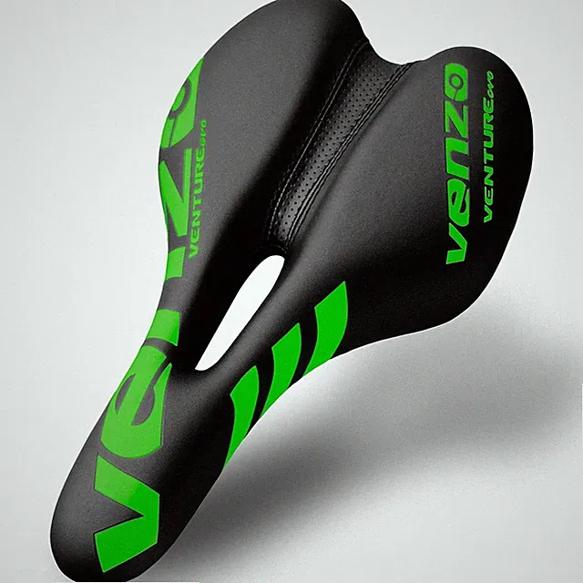 Venzo Comfortable Bike Bicycle Saddle Seat - for MTB, Road, Exercise, Trekkin...