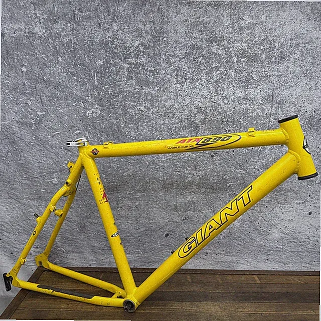 Vintage Giant ATX 890 World Cup XC MTB Frame 21in Yellow Mountain 26in 135 Bike
