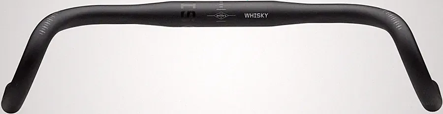 Whisky No.7 24F Drop Handlebar 31.8mm Aluminum, Flared Road/Gravel Bike Bar